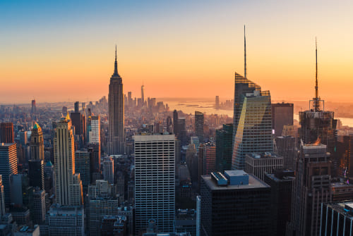 Vista del skyline de Nueva York