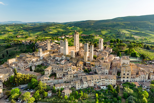 Castillo desde el aire
